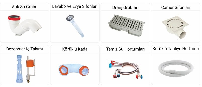 Plastik Sifonlar